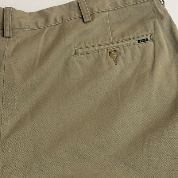 MEN'S RALPH LAUREN POLO CLASSIC CHINO BEIGE SHORTS SIZE 42 RN41381 GOLF SHORT - Picture 3 of 15